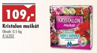 Hnojivo na muškát Kristalon