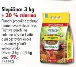 Hnojivo Slepičince Barborka