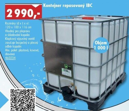 Kontejner na vodu