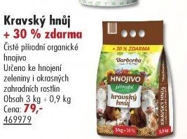 Kravský hnůj Barborka