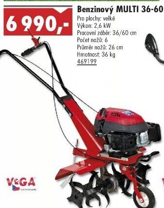 Kultivátor benzinový VeGA MULTI 3660