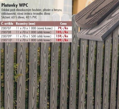 Plotovka WPC