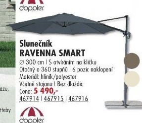 Slunečník závěsný Doppler