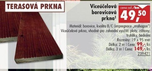 Terasové prkno