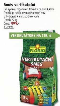 Vertikutační směs Floria