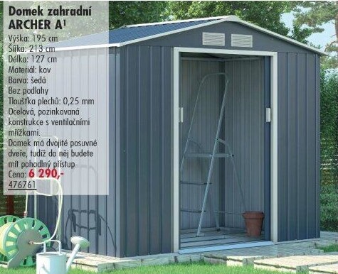 Zahradní domek Rojaplast