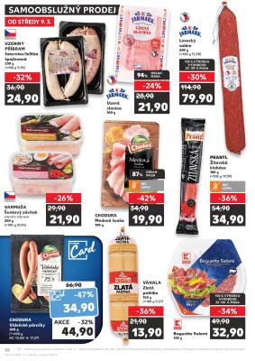 akční leták Kaufland 9.3.2022-15.3.2022