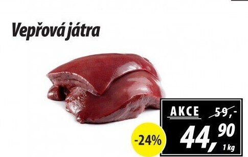 Játra vepřová