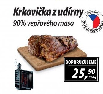 Krkovička z udírny