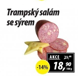 Salám trampský se sýrem