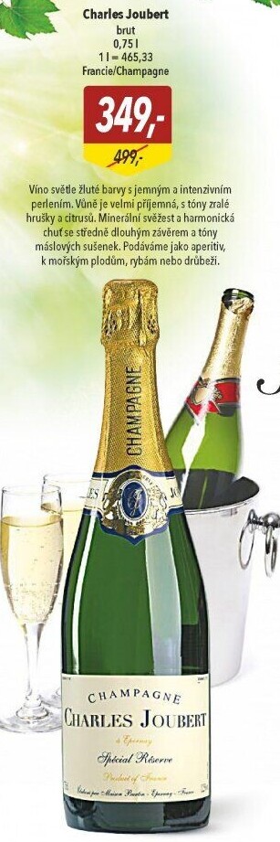 Champagne Brut Charles Joubert