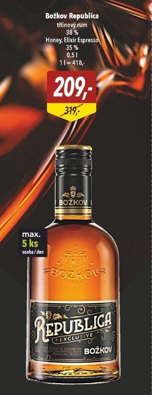 Rum Republica Exclusive Božkov