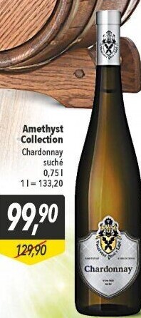 Víno Chardonnay Amethyst Collection Vinařství Pánů z Lipé