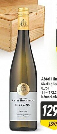 Víno Riesling Trocken Abtei Himmerod