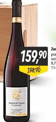 Víno Zweigeltrebe Habánské sklepy - pozdní sběr