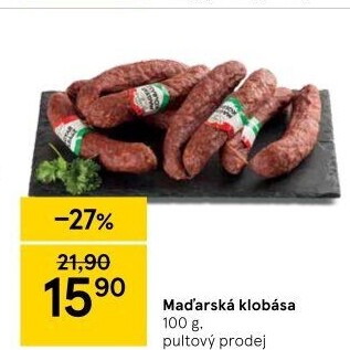 Maďarská klobása