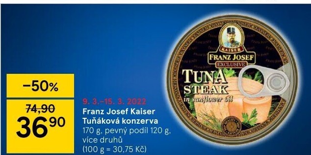 Tuňák Exclusive Franz Josef Kaiser