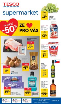 akční leták Tesco 9.3.2022-15.3.2022