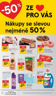 akční leták Tesco 9.3.2022-15.3.2022