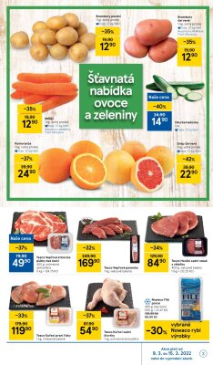 akční leták Tesco 9.3.2022-15.3.2022