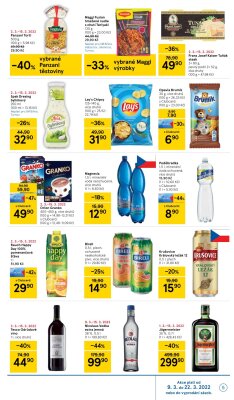 akční leták Tesco 9.3.2022-15.3.2022
