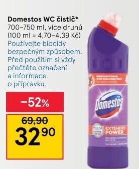 Čistič WC gelový Domestos