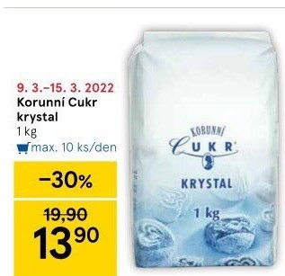 Cukr krupice Korunní