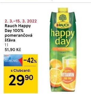 Džus Happy Day Rauch