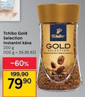Instantní káva Tchibo Gold Selection