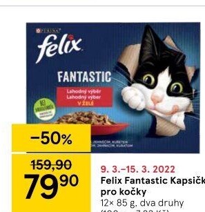 Kapsičky pro kočky Felix Purina