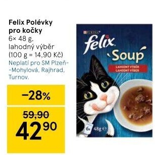 Polévka pro kočky Felix Purina