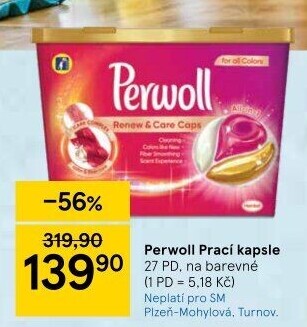 Prací kapsle Perwoll