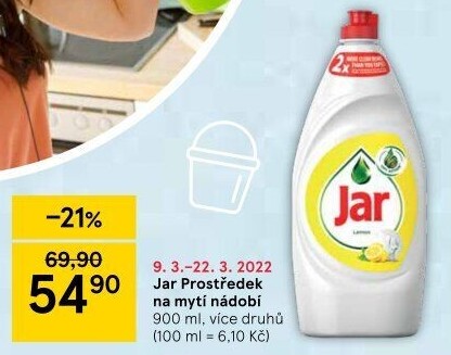 Prostředek na nádobí Jar