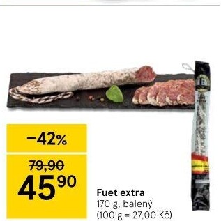 Salám Fuet extra