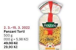 Těstoviny Panzani