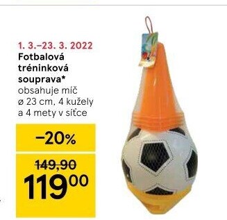 Tréninková sada na fotbal