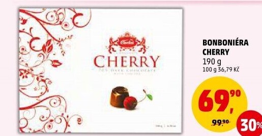 Bonboniéra Višně v čokoládě Cherry Carla