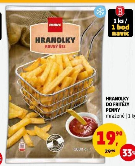 Hranolky mražené Penny