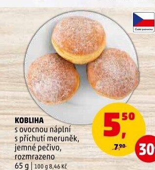 Kobliha s náplní