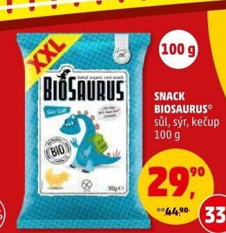 Křupky kukuřičné bez lepku Biosaurus
