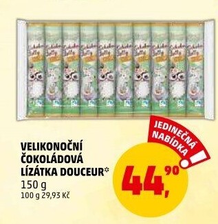 Lízátko čokoládové Douceur