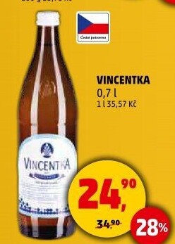 Minerální voda Vincentka