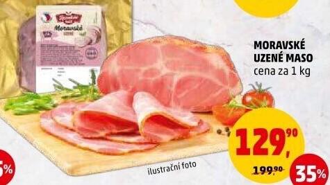Moravské maso uzené Řezníkův talíř