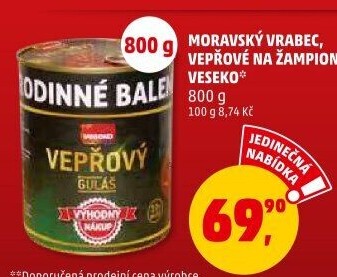 Moravský vrabec Veseko