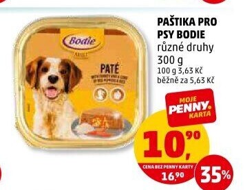 Paštika pro psy Bodie