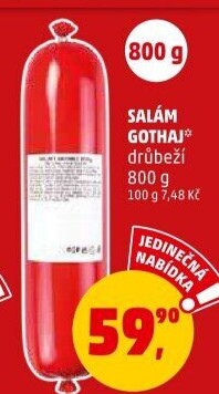 Salám Gothaj drůbeží