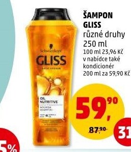 Šampon Gliss Schwarzkopf