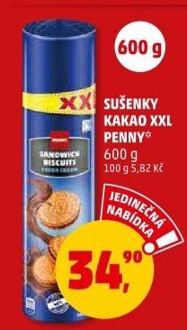 Sušenky slepované Penny