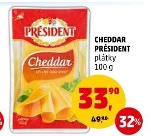 Sýr Cheddar Président
