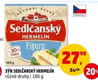 Sýr Hermelín Sedlčanský